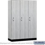 18" Wide Premier Wood Locker - Single Tier - 3 Wide - 6 Feet High - 18" Deep by Salsbury - Image 24