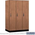 18" Wide Premier Wood Locker - Single Tier - 3 Wide - 6 Feet High - 24" Deep by Salsbury - Image 14