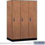 18" Wide Premier Wood Locker - Single Tier - 3 Wide - 6 Feet High - 24" Deep by Salsbury - Image 15