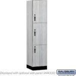 18" Wide Premier Wood Locker - Triple Tier-1 Wide - 6 Feet High - 18" Deep by Salsbury - Image 19