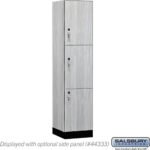 18" Wide Premier Wood Locker - Triple Tier-1 Wide - 6 Feet High - 18" Deep by Salsbury - Image 22