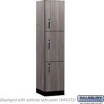 18" Wide Premier Wood Locker - Triple Tier-1 Wide - 6 Feet High - 18" Deep by Salsbury - Image 26