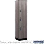 18" Wide Premier Wood Locker - Triple Tier-1 Wide - 6 Feet High - 18" Deep by Salsbury - Image 27