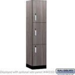 18" Wide Premier Wood Locker - Triple Tier-1 Wide - 6 Feet High - 18" Deep by Salsbury - Image 29