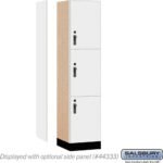 18" Wide Premier Wood Locker - Triple Tier-1 Wide - 6 Feet High - 18" Deep by Salsbury - Image 37