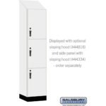 18" Wide Premier Wood Locker - Triple Tier-1 Wide - 6 Feet High - 18" Deep by Salsbury - Image 42