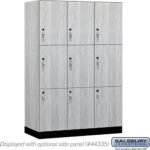 18" Wide Premier Wood Locker - Triple Tier-3 Wide - 6 Feet High - 21" Deep by Salsbury - Image 22