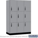 18" Wide Premier Wood Locker - Triple Tier-3 Wide - 6 Feet High - 21" Deep by Salsbury - Image 32