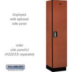 18" Wide Single Tier Designer Wood Locker - 1 Wide - 6 Feet High - 18" Deep by Salsbury - Image 14