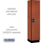 18" Wide Single Tier Designer Wood Locker - 1 Wide - 6 Feet High - 18" Deep by Salsbury - Image 15