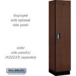 18" Wide Single Tier Designer Wood Locker - 1 Wide - 6 Feet High - 18" Deep by Salsbury - Image 24