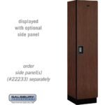 18" Wide Single Tier Designer Wood Locker - 1 Wide - 6 Feet High - 18" Deep by Salsbury - Image 25