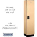 18" Wide Single Tier Designer Wood Locker - 1 Wide - 6 Feet High - 18" Deep by Salsbury - Image 28