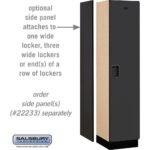 18" Wide Single Tier Designer Wood Locker - 1 Wide - 6 Feet High - 18" Deep by Salsbury - Image 31