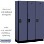 18" Wide Single Tier Designer Wood Locker - 3 Wide - 6 Feet High - 18" Deep by Salsbury - Image 8