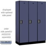 18" Wide Single Tier Designer Wood Locker - 3 Wide - 6 Feet High - 18" Deep by Salsbury - Image 9