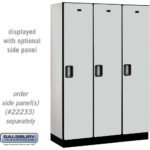 18" Wide Single Tier Designer Wood Locker - 3 Wide - 6 Feet High - 18" Deep by Salsbury - Image 19