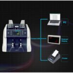Ribao BC-40 Mixed Denomination Professional Bill Value Counter CIS/UV/MG/IR Counterfeit Detection - Image 6