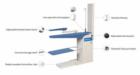 Reliable 6200VB Professional Vacuum Pressing Table Specifications