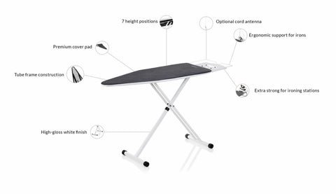 Eliable The Board 120ib Home Ironing Board Features