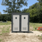 2 Private Toilet Stalls Portable Restroom - Image 16