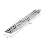 10' L x 20" W Heavy Equipment Ramps, Pin-On End, Pin-On Foot - 20,000 lb. per Axle - Image 2