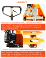6 Pack of NobleLift Standard Duty Pallet Jack 5500 lbs Capacity 27''x48'' Forks - Image 4