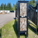 20ft Wrought Steel Garden Driveway Gate with Post - Image 11
