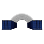 20'x40' Double Truss Container Shelter - Image 4