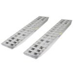 8' L Aluminum Ramps, Double Pin-On Ends - 20,000 lb. Weight Cap - Image 3