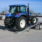 8' L x 20" W / 4 Ramp System for 20" H Step Deck Trailers - 23,500 lb. Cap - Image 6
