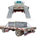 8' L x 20" W / 2 Ramp System for 26" H Step Deck Trailers - 23,500 lb. Cap - Image 2