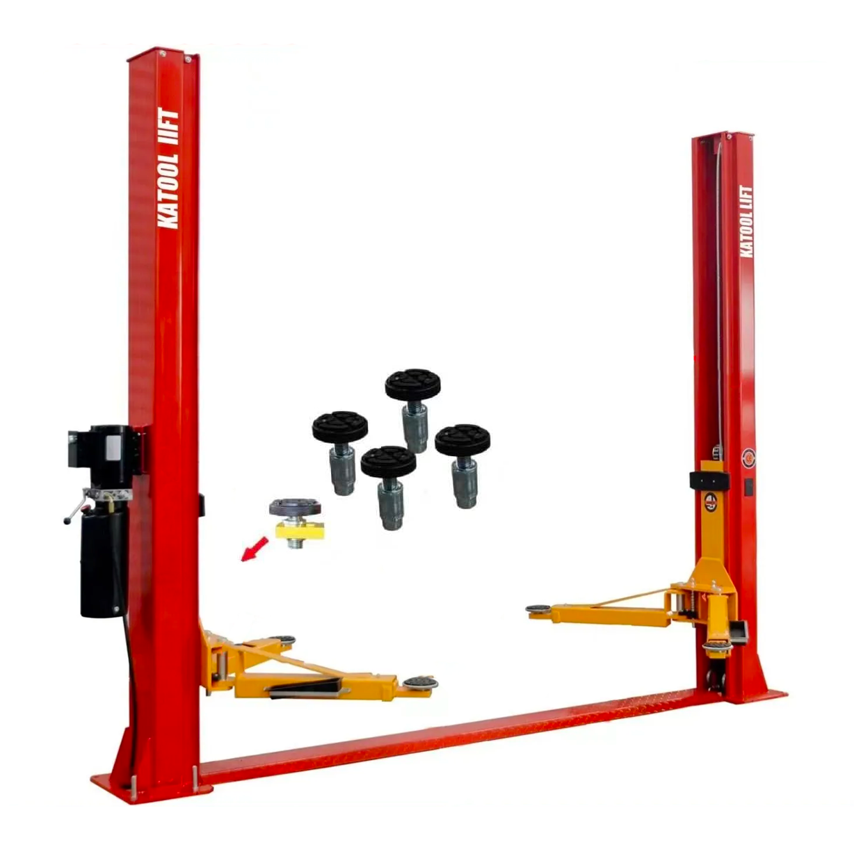 28960534_2024005_1 Katool KT-H100, 2 Post Car Lift 10,000lbs - Image 1