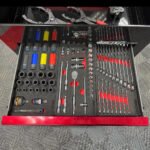 Boxo Pro Series | 28" 3-Drawer Flip-Top Service Cart with Quick Service Master Tool Set - Image 10