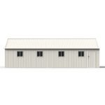 35' x 40' Three Car Garage Shed with Side Entry Door & Windows - Image 2