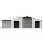 40' x 20' Raised Center Aisle Barn