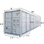 40ft High Cube Container with 4 Side Doors, with Logo - Image 2