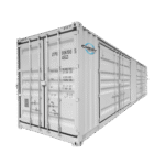 40ft High Cube Two Multi Doors Container with Logo - Image 4