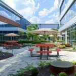 46" Square Picnic Table With Umbrella Hole - Image 15