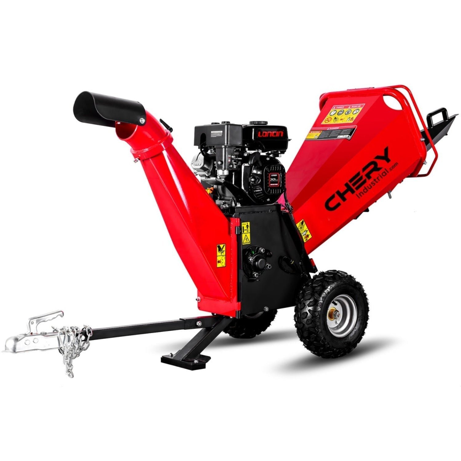 4in-7HP-Wood-Chipper-DR-GS-350H_3 4" 7 HP 212cc Wood Chipper Shredder - Image 1