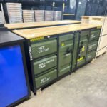 6.5ft Workbench Cabinet with 6 Drawers and 2 Cabinets - Image 6