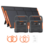 2 x Jackery Solar Generator 2000 v2 + 2 x SolarSaga 200W Portable Solar Panel