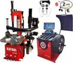 Katool KT-T835 Tire Changer with Wheel Balancer KT-B750 Combo