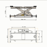 Katool KT-RJ70 7000 lbs. Lifting Capacity Rolling Jack - Image 3