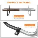 6ft Rectangle Picnic Table With Umbrella Hole - Image 4