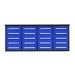 7ft Heavy Duty Garage Workbench Cabinet with 20 Drawers - Image 9
