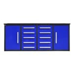 7ft Heavy Duty Workbench with 10 Drawers & 2 Cabinets - Image 9