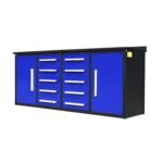 7ft Heavy Duty Workbench with 10 Drawers & 2 Cabinets - Image 3