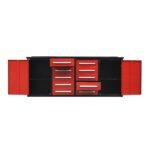 7ft Heavy Duty Workbench with 10 Drawers & 2 Cabinets - Image 15