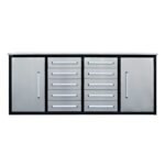 7ft Heavy Duty Workbench with 10 Drawers & 2 Cabinets - Image 4
